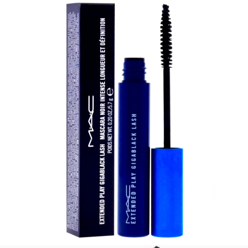 NIB MAC Extended Play Gigablack Lash Mascara - BLACK